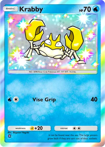 Krabby | Pokmon Cards and Details | pkmn.gg