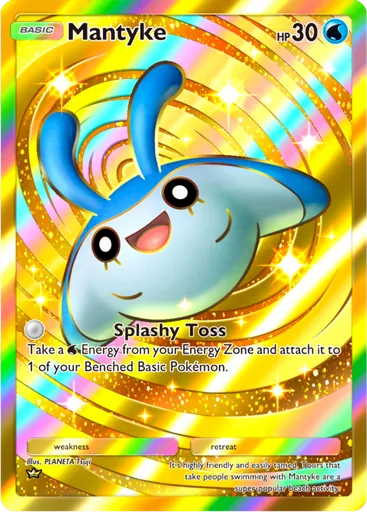 mantyke pokemon card value 2023 Pokemon Par En-paradox Rift 189 Mantyke Illustration Rare PSA 10