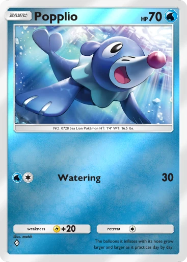 pokemon floatzel card Floatzel(U) {W} <014/050> [BW5-g]  2