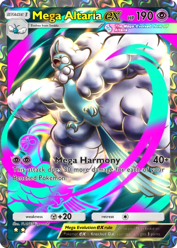 pokemon card mega altaria FA/M ALTARIA EX Mega Altaria ex 259 Mega