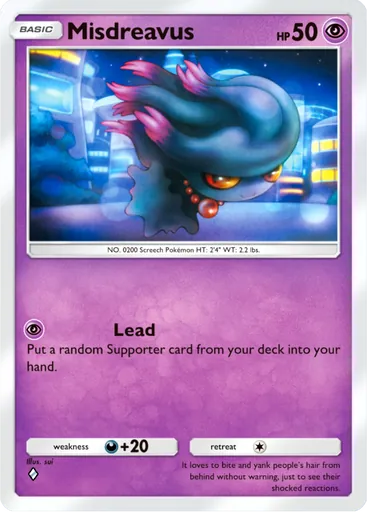 Misdreavus | Pokmon Cards and Details | pkmn.gg