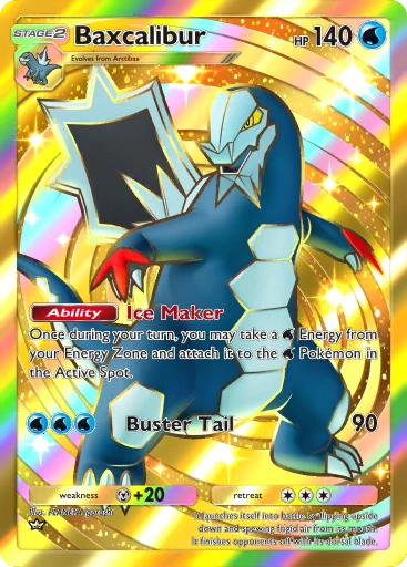 baxcalibur pokemon card value -Baxcalibur 210/193 - Paldea Evolved - Illustration Rare Captured in a crystal Baxcalibur (Cosmos Holo) 060/193 -