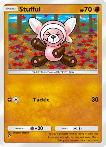Stufful | Pokmon Cards and Details | pkmn.gg