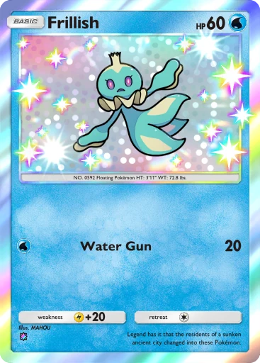 Frillish | Pokmon Cards and Details | pkmn.gg