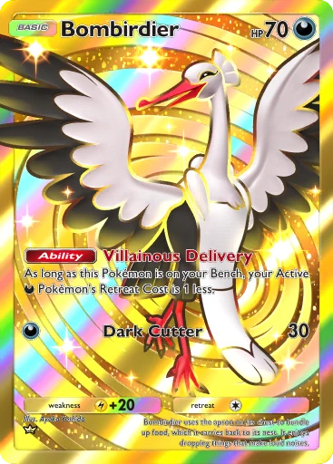 bombirdier ex pokemon card value Bombirdier ex PARen 156/182 – PokeChalet main image 1