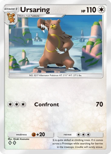 ursaring pokemon card Dark Ursaring (21/105)