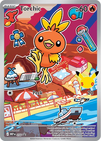 Torchic 056 ME Black Star Promos | pkmn.gg
