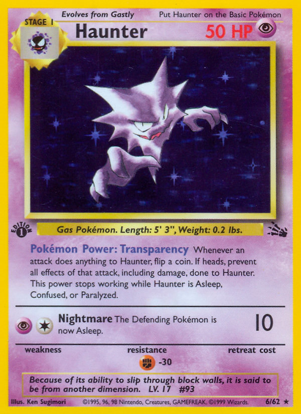 haunter halloween pokemon card - 093/165- Pokemon 151 - Reverse Foil Colorless Artist OC] Helena and Haunter card