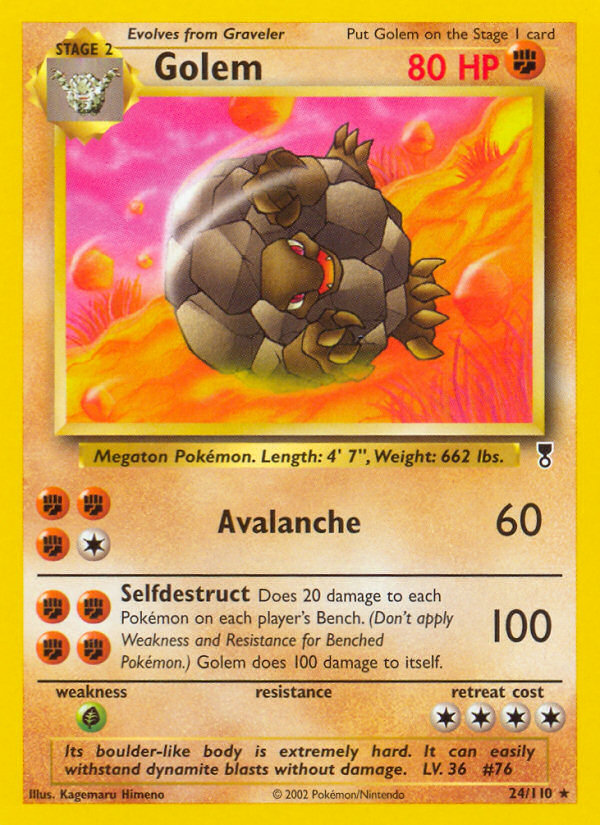 Golem | Pokmon Cards and Details | pkmn.gg