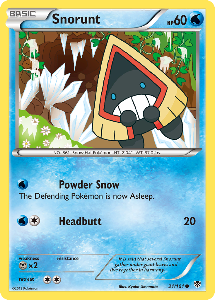 snorunt pokemon card Snorunt 041/195 - NM / M - Silver Tempest Pokemon Card