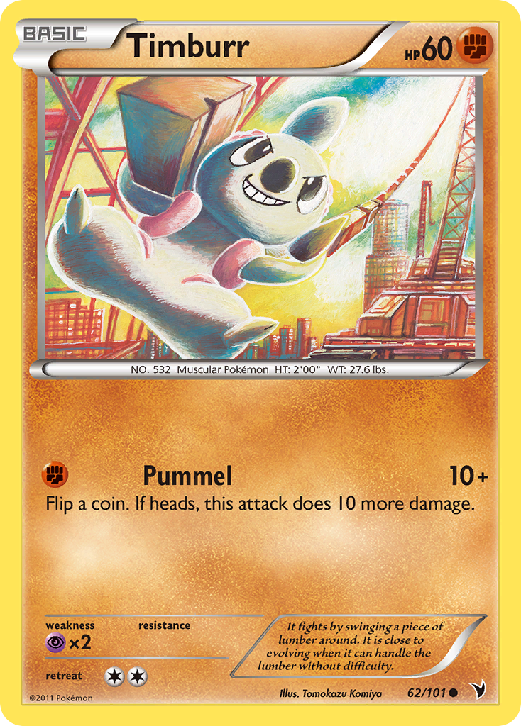 timburr pokemon card POKMON GAME sv6 059/101 C this attack does nothing.) Timburr (Poke Ball Pattern) 47