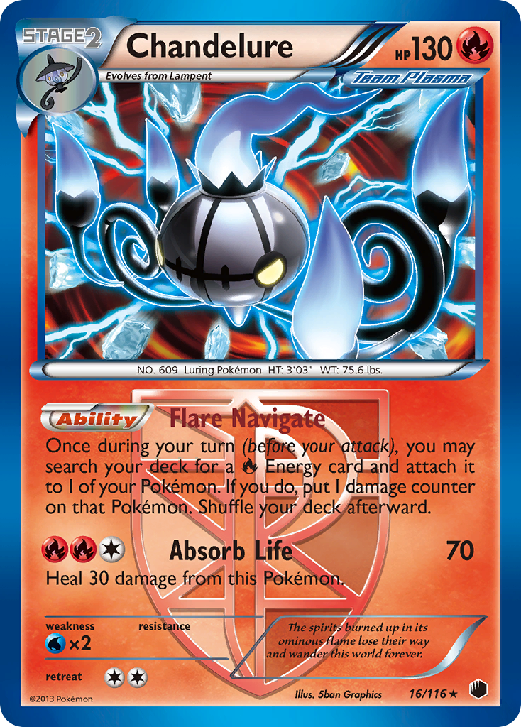 shiny chandelure pokemon card Chandelure SV11B 102/086 AR Card main image 0