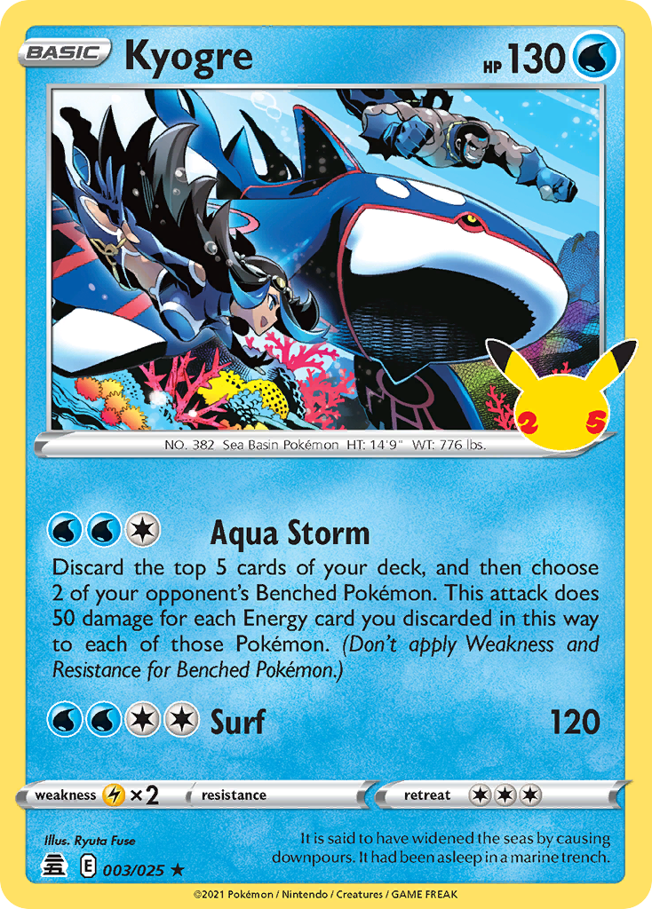 Kyogre | Pokmon Cards and Details | pkmn.gg