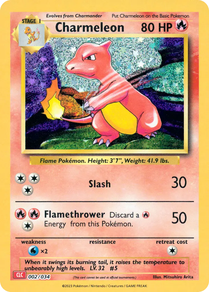 is charmeleon a rare pokemon card 2023 Pokemon Japanese SV2a: Pokemon Card 151 169/165 Charmeleon Art Rare main image 1