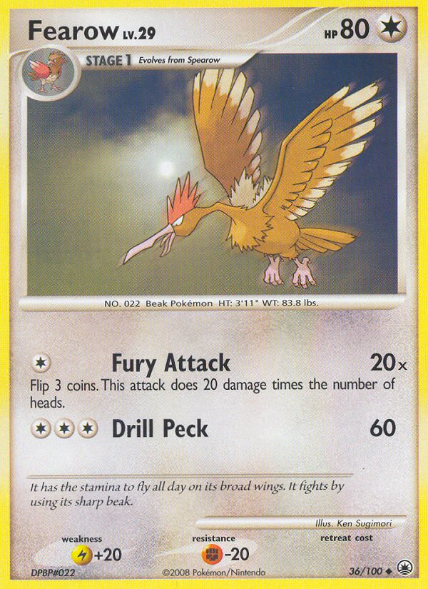 pokemon fearow card Fearow | Pokémon Cards and Details