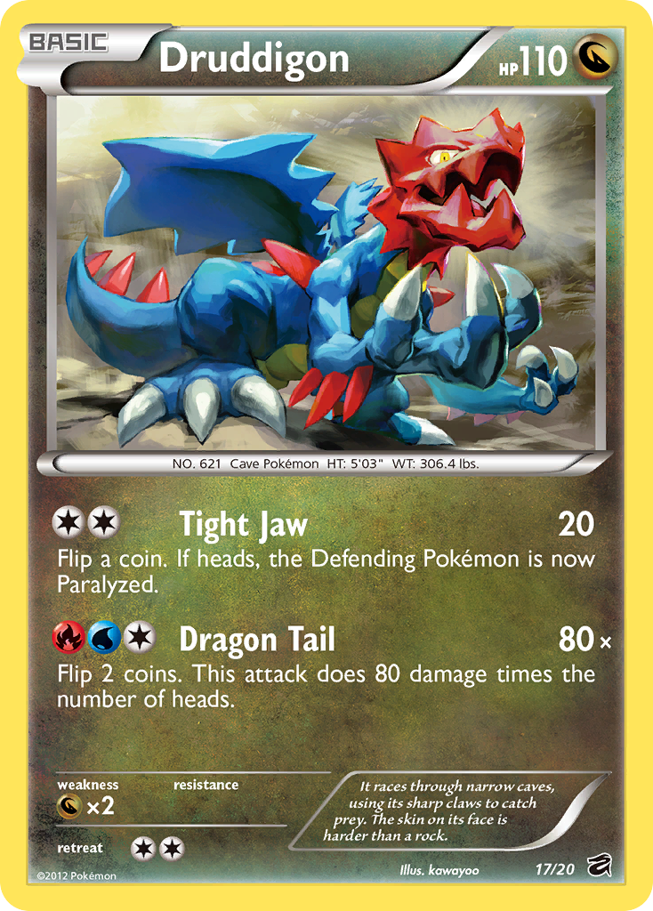 Druddigon | Pokmon Cards and Details | pkmn.gg