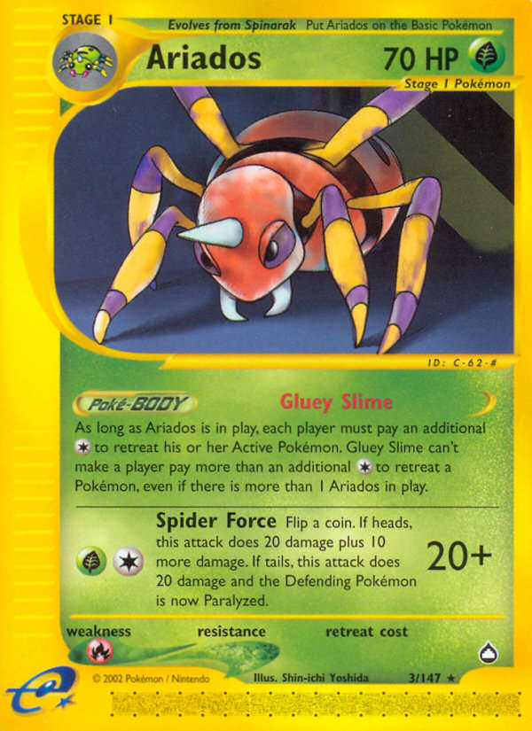 Ariados | Pokmon Cards and Details | pkmn.gg