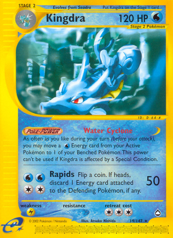 Kingdra #019/147 Aquapolis | pkmn.gg