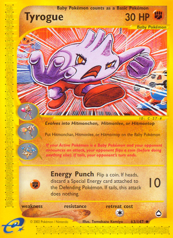 tyrogue pokemon card value Tyrogue | Pokémon Cards and Details
