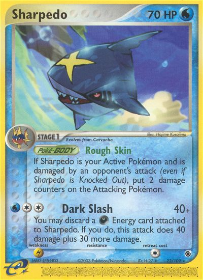 Sharpedo | Pokmon Cards and Details | pkmn.gg