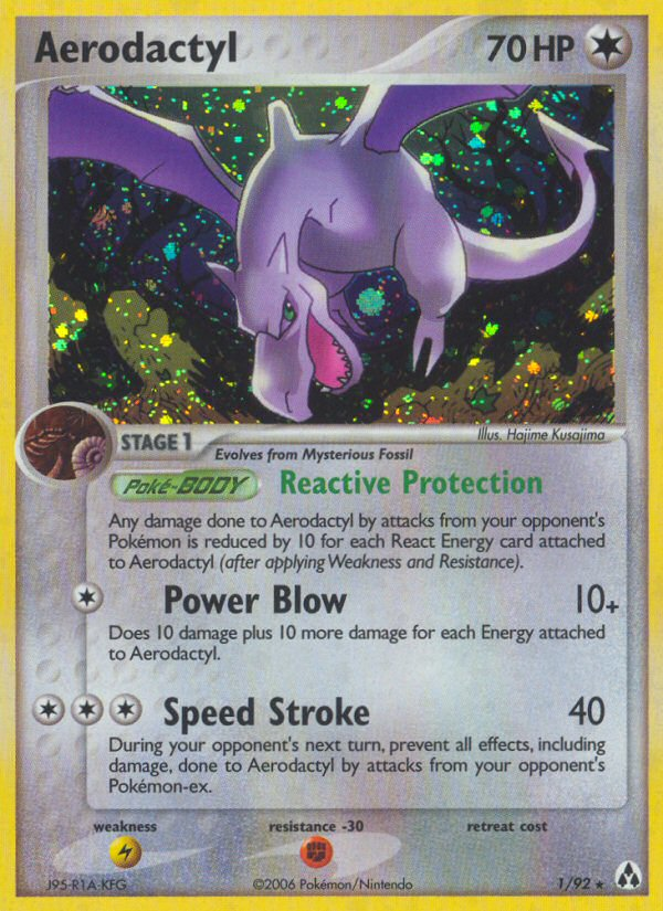 aerodactyl pokemon card 2006 Japanese Playing Cards 10th Anniversary Yellow CGC 10 on Fanatics Collect Stage 1 Aerodactyl | 151 | TCG