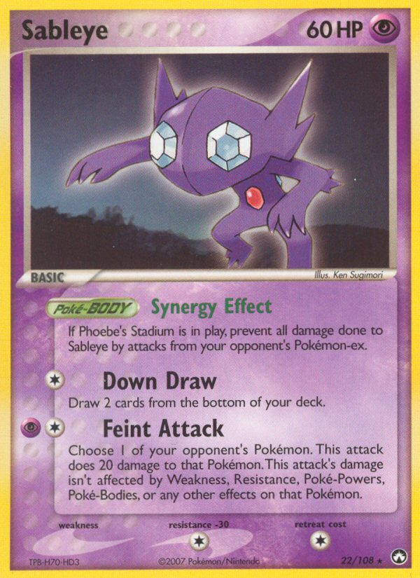 sableye pokemon card value Pokemon Sword and Shield Base Set Ultra Rare Holo Sableye V #120 main image 0