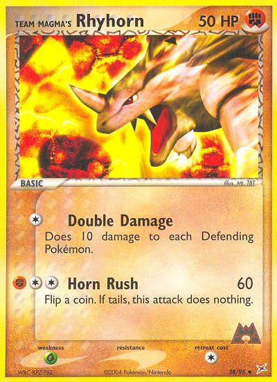 Rhyhorn | Pokmon Cards and Details | pkmn.gg