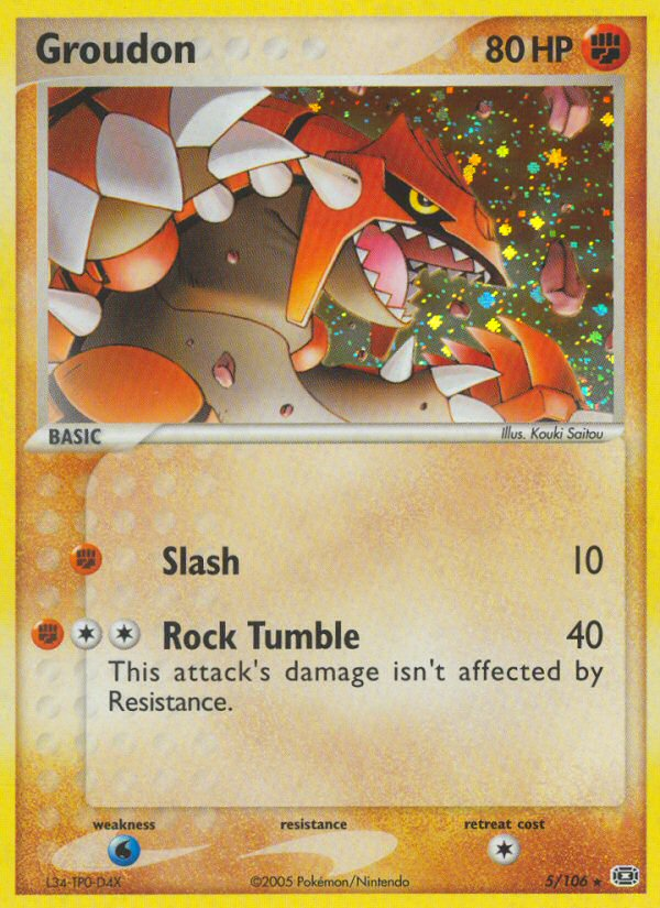 basic groudon pokemon card value Groudon EX (XY42) [XY: Black Star Promos] main image 0