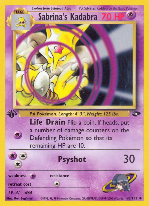 Kadabra | Pokmon Cards and Details | pkmn.gg
