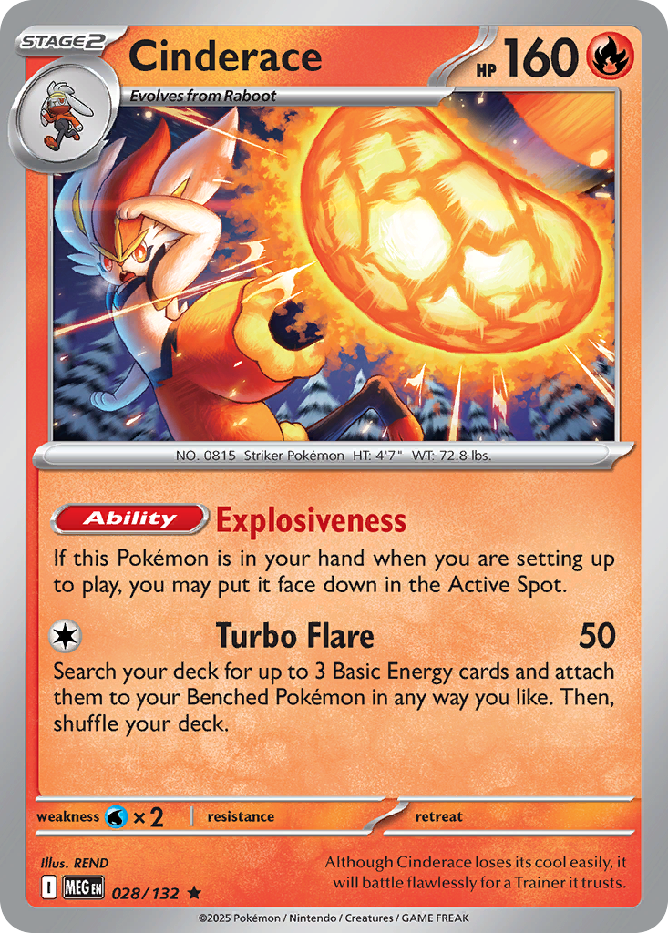 cinderace pokemon cards POKÉMON CARD GAME sv7 116/102 SR main image 0