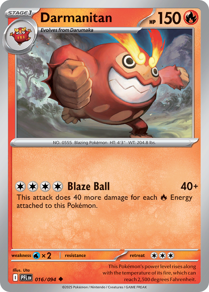 Darmanitan | Pokmon Cards and Details | pkmn.gg