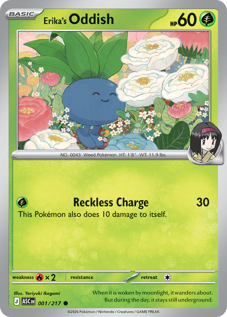 Oddish | Pokmon Cards and Details | pkmn.gg