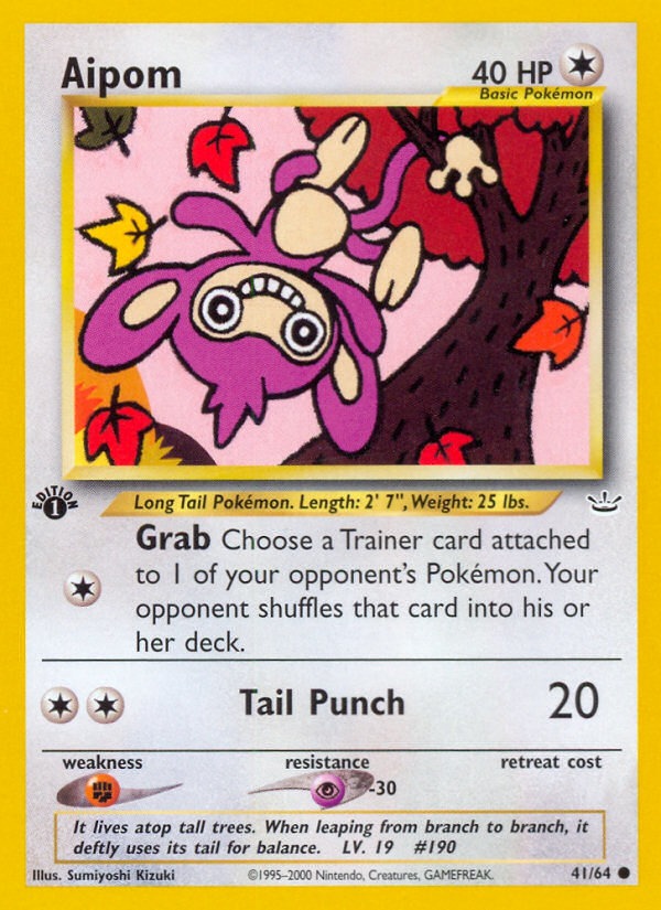 Aipom | Pokmon Cards and Details | pkmn.gg Aipom | Pokmon Cards and Details | pkmn.gg