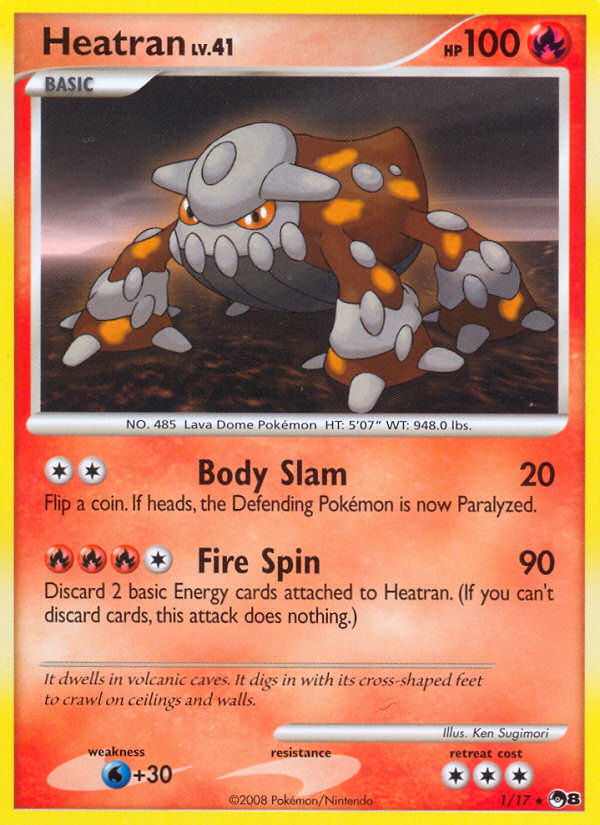 pokemon heatran card POKÉMON CARD GAME s10P 080/067 HR