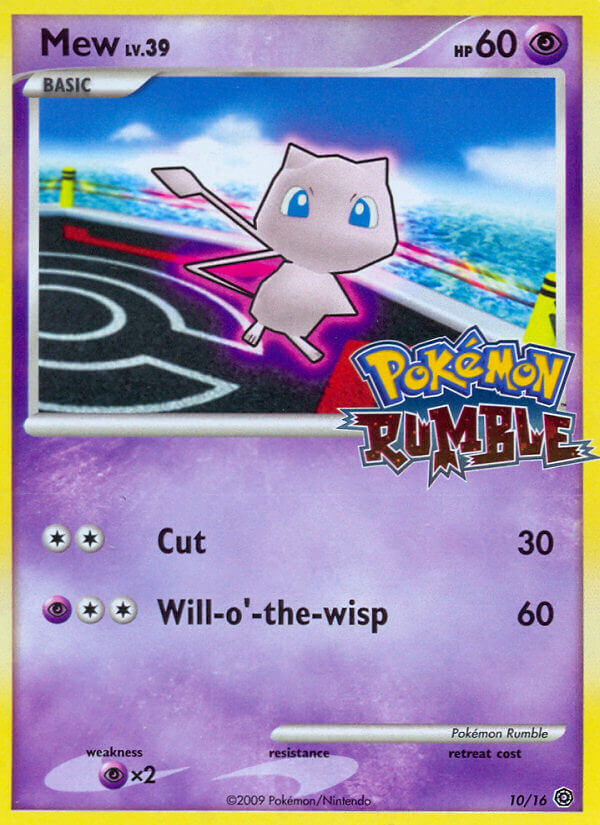 Mew #010/16 Pokémon Rumble | pkmn.gg
