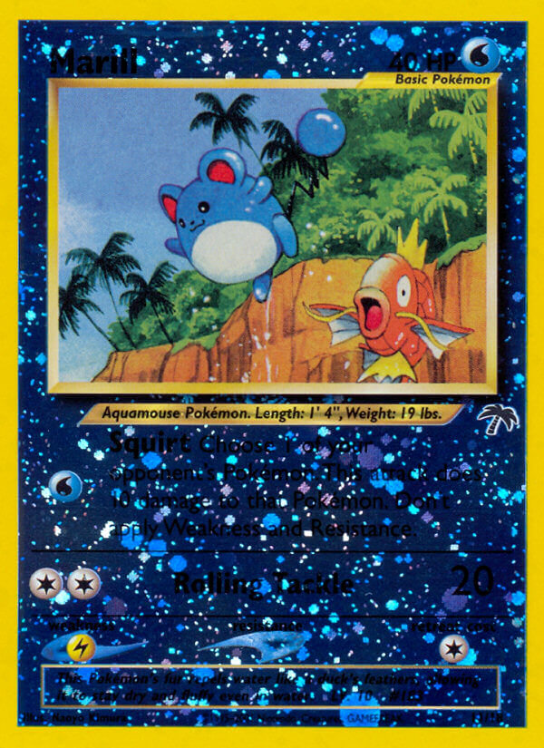 marill pokemon card () 204/193 Common Card Type [PSA 10] Pokemon Card "Marill"