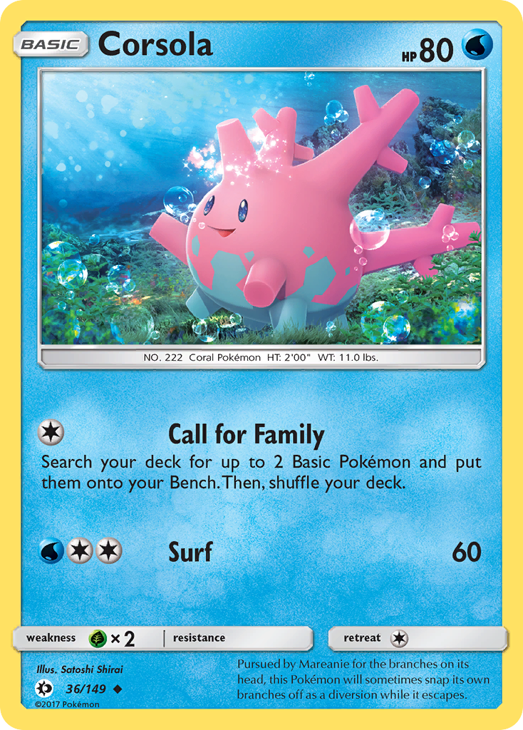 Corsola | Pokmon Cards and Details | pkmn.gg