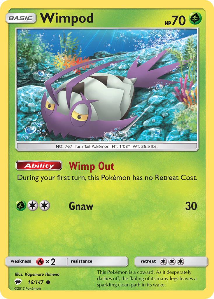 wimpod pokemon card value #25 Prices | Chaos Rising Attack 2 Wimpod 048/182 Pokemon TCG Paradox