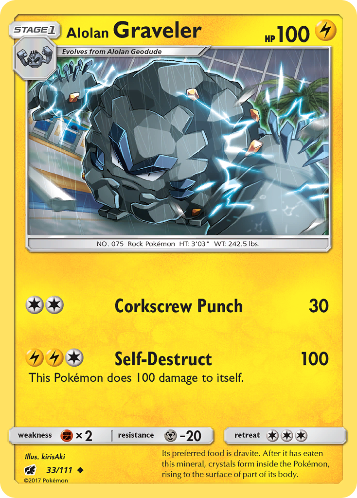 pokemon graveler card Pokemon TCG - Special Box main image 1