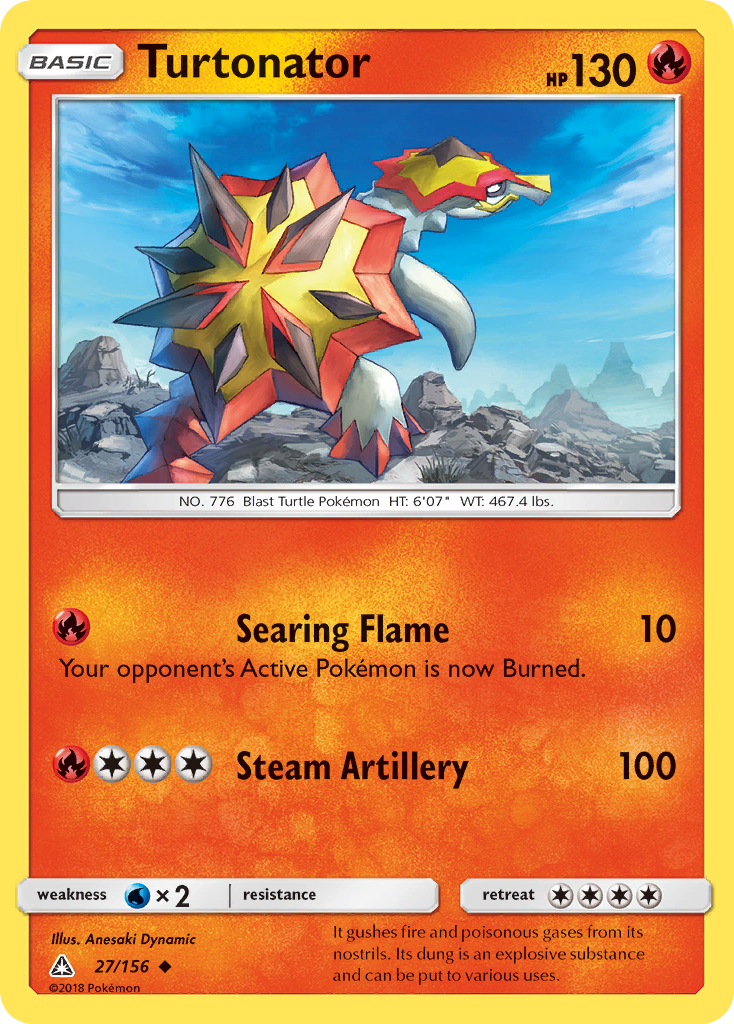 turtonator pokemon card value GX - 18/145 Colorless Artist sm8b] Turtonator GX 212/150SSR