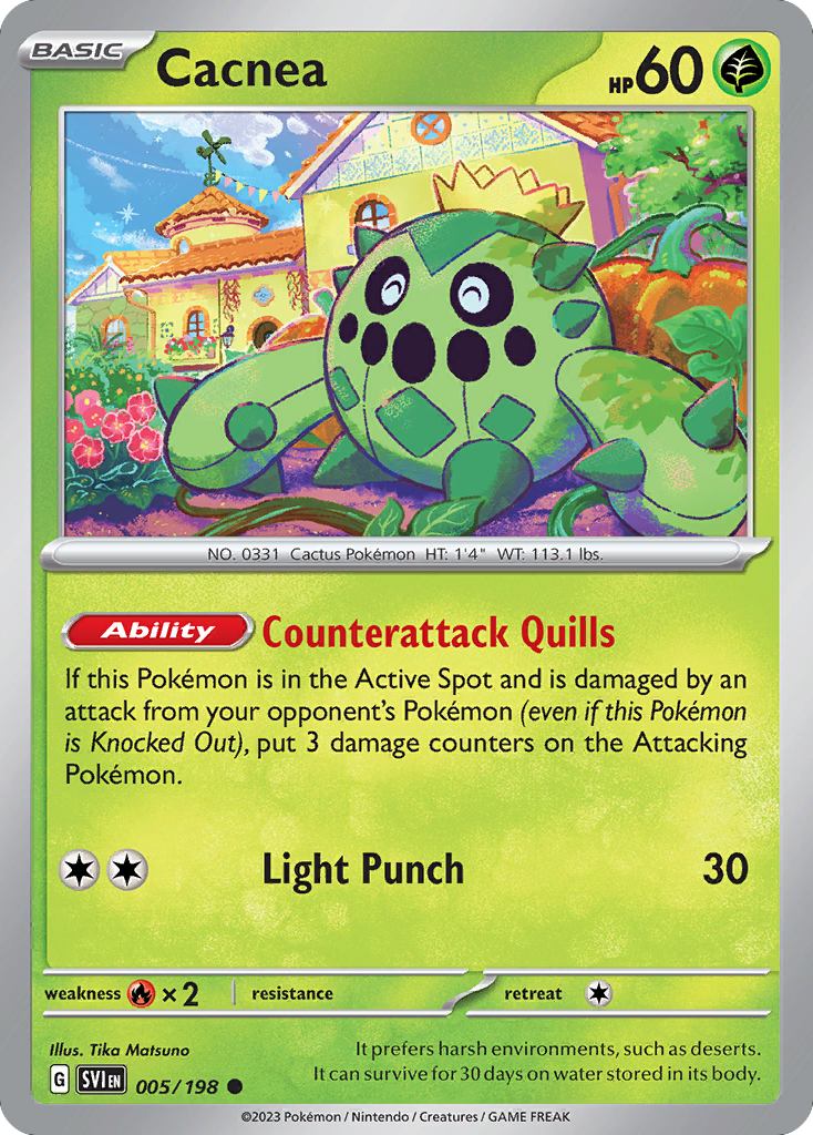 Cacnea | Pokémon Cards and Details | pkmn.gg