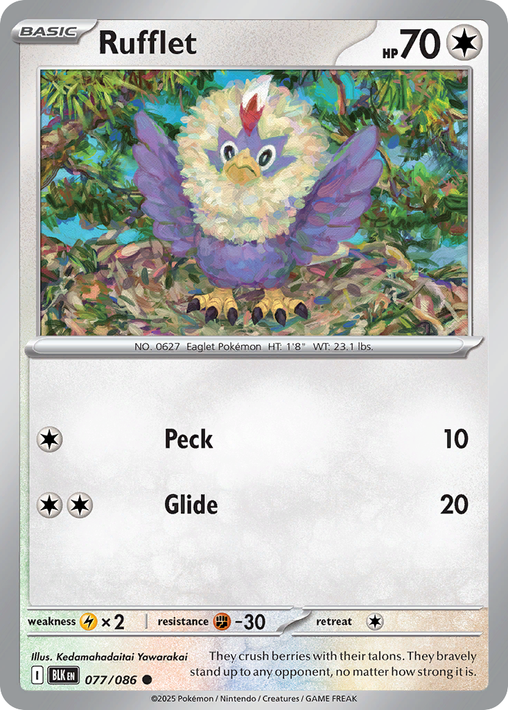 Rufflet | Pokmon Cards and Details | pkmn.gg