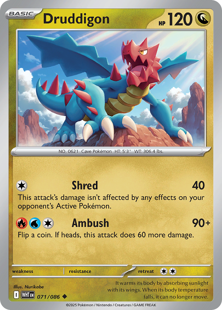 Druddigon | Pokmon Cards and Details | pkmn.gg