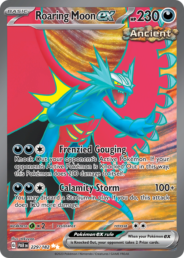 Roaring Moon | Pokmon Cards and Details | pkmn.gg