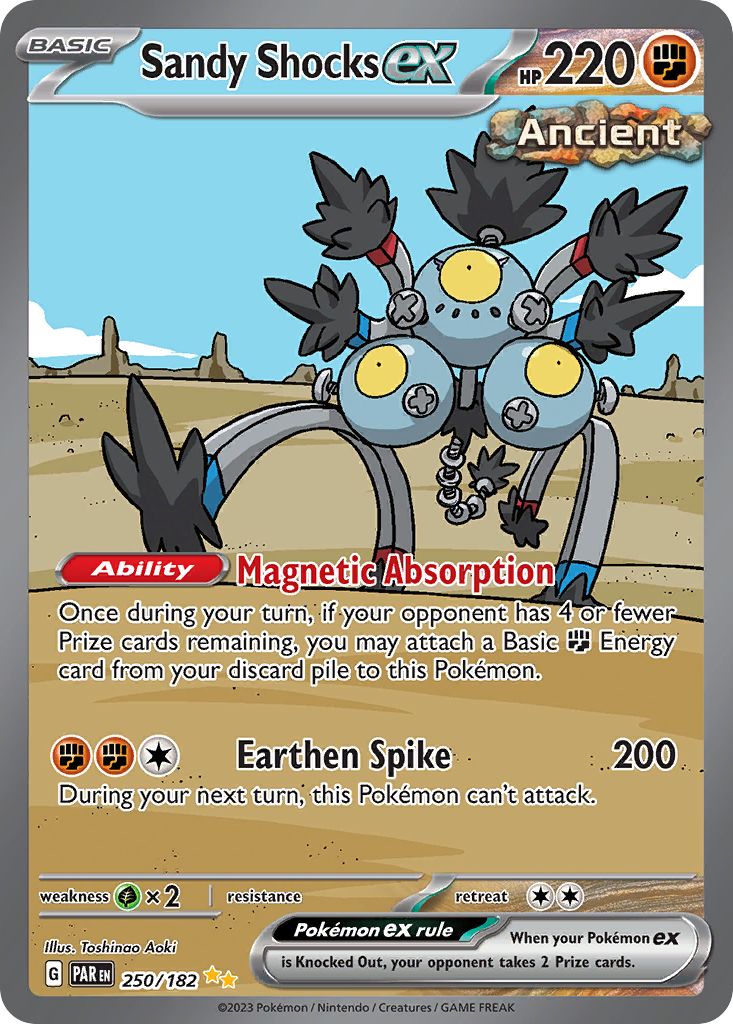 Sandy Shocks ex #250/182 Paradox Rift | pkmn.gg