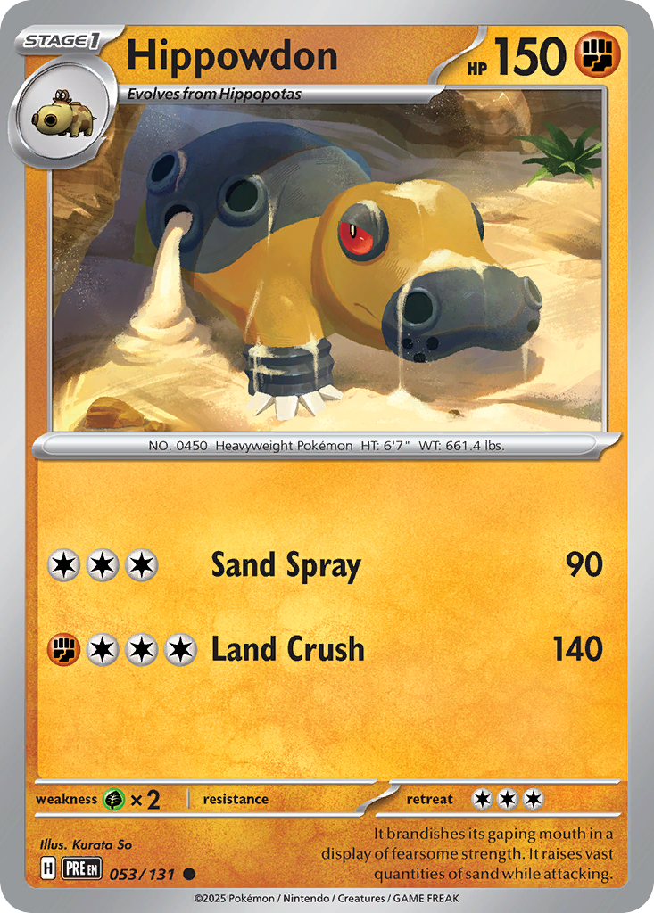 Hippowdon | Pokémon Cards and Details | pkmn.gg