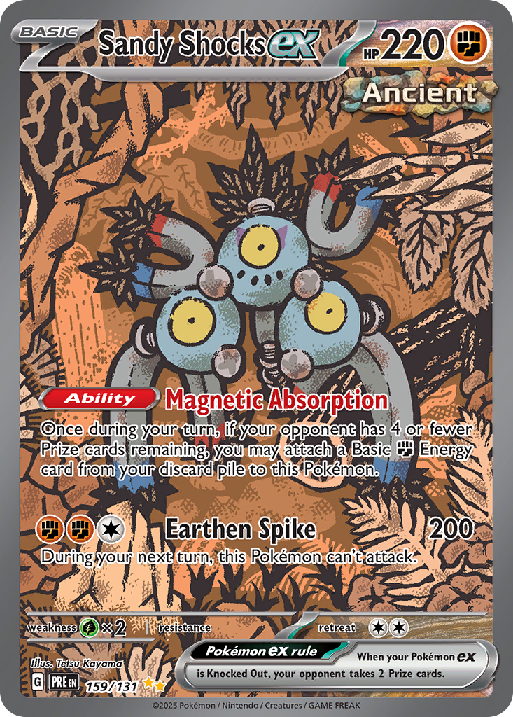 Sandy Shocks ex #159/131 Prismatic Evolutions | pkmn.gg