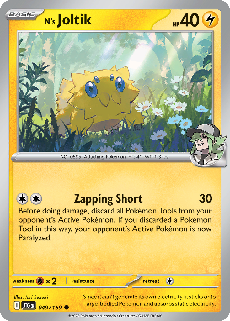 N's Joltik #049/159 Journey Together | pkmn.gg