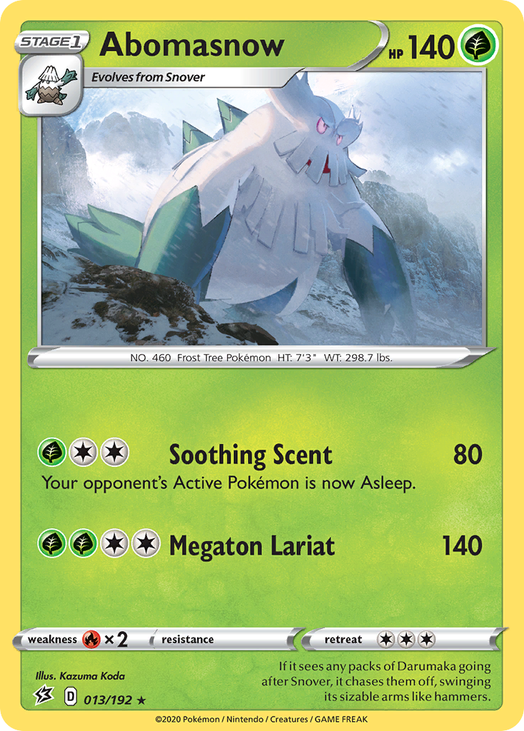 pokemon cards abomasnow 26/101 except any Abomasnow Abomasnow | Pokmon Cards and