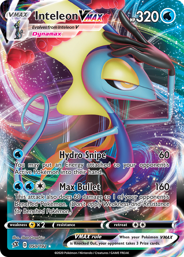 pokemon cards inteleon V (SWSH016) [Sword & Shield: Black Star Promos] No Size. Inteleon Card Prices & Value